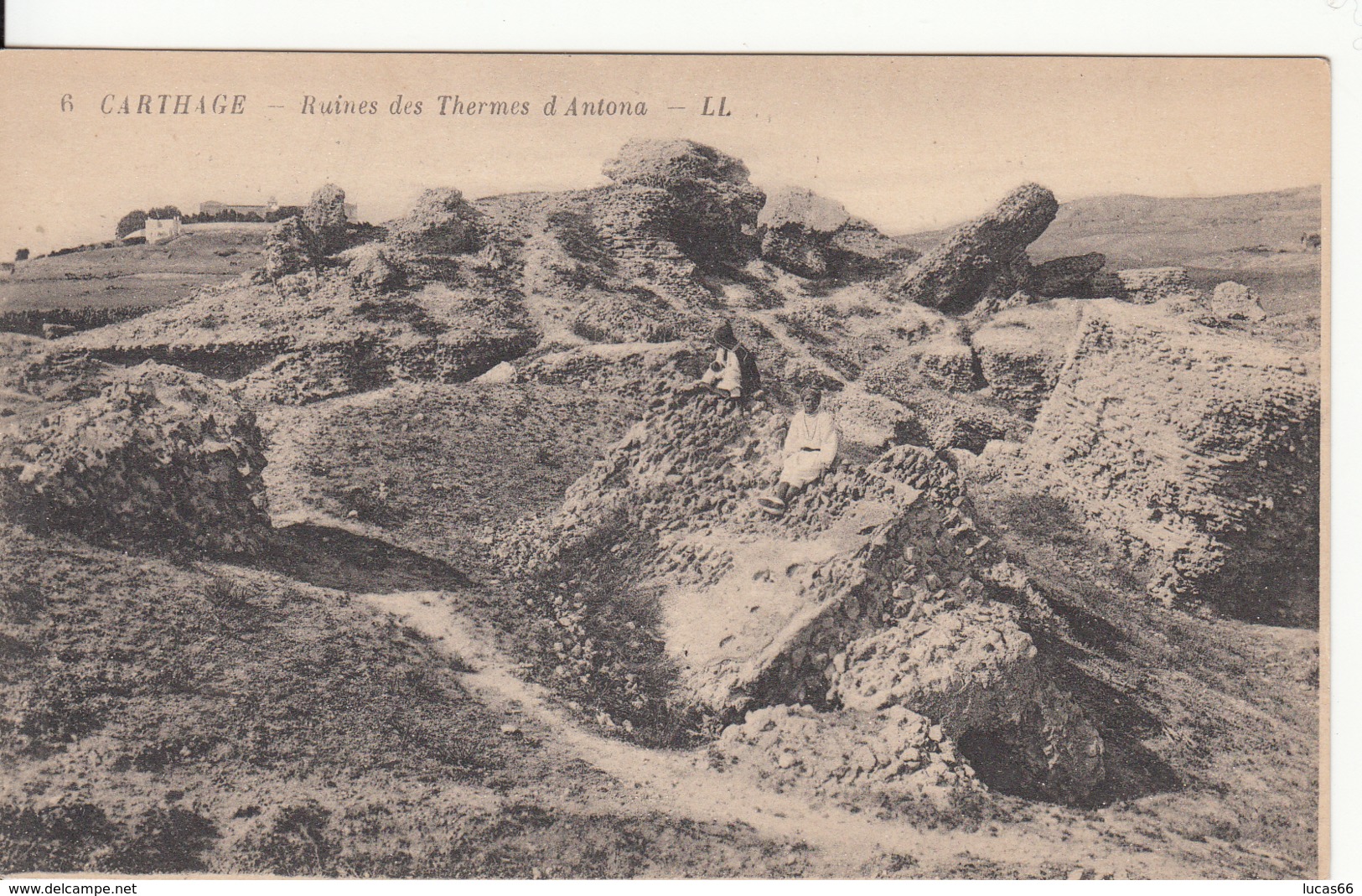 Carthage - Ruines Des Thermes D'Antona - Tunisia