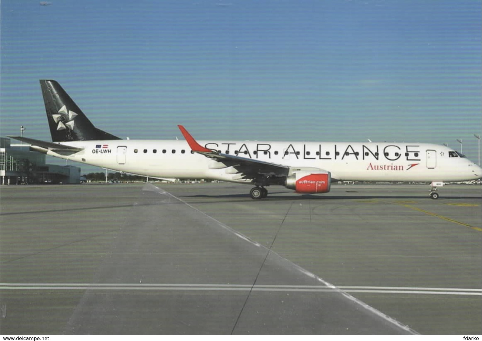 Austrian Airlines ERJ190 OE-LWH At MUC Austria - 1946-....: Modern Era