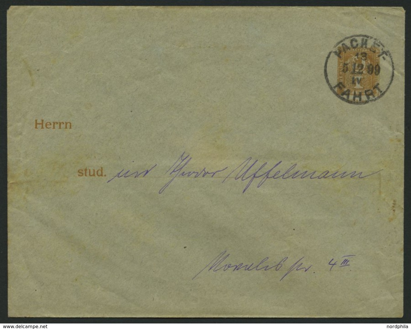 BERLIN 1899, 3 Verschiedene Gebrauchte Umschläge, Feinst - Privatpost