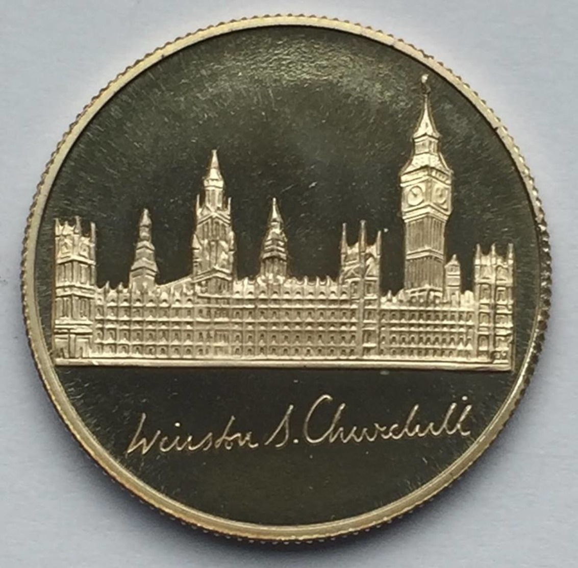 WINSTON CHURCHILL 1874-1965 WESTMINSTER ABBEY COIN - Maundy Sets & Gedenkmünzen