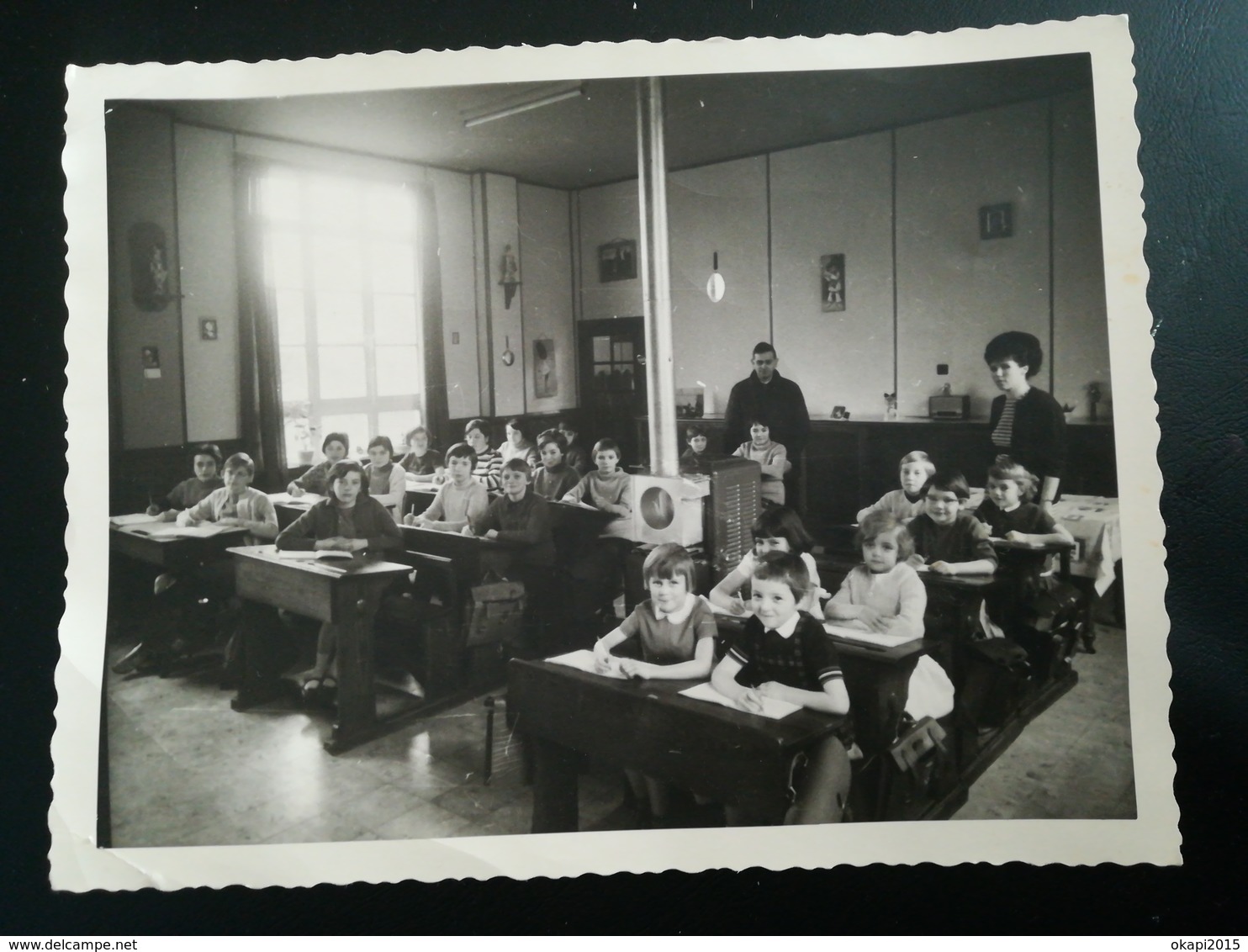 PERSONNES IDENTIFIÉES INSTITUTRICE ABBÉ DHUY EGHEZÉE  YVOIR NAMUR WALLONIE BELGIQUE  LOT 6 PHOTOS ORIGINALES - Personnes Identifiées