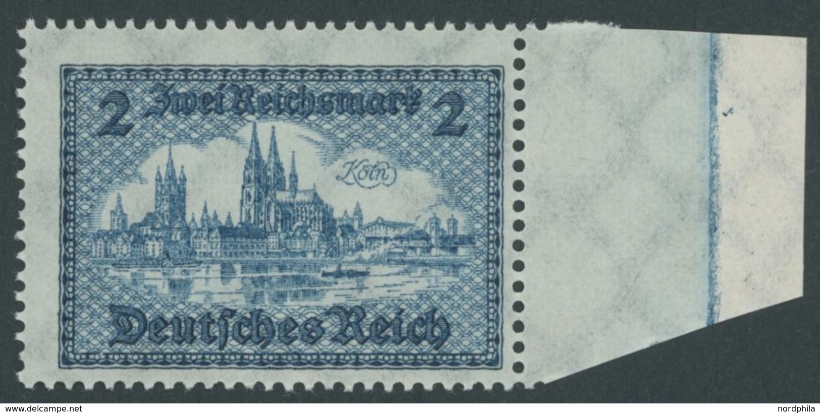 Dt. Reich 440 **, 1930, 2 RM Alt-Köln, Pracht, Mi. 140.- - Autres & Non Classés