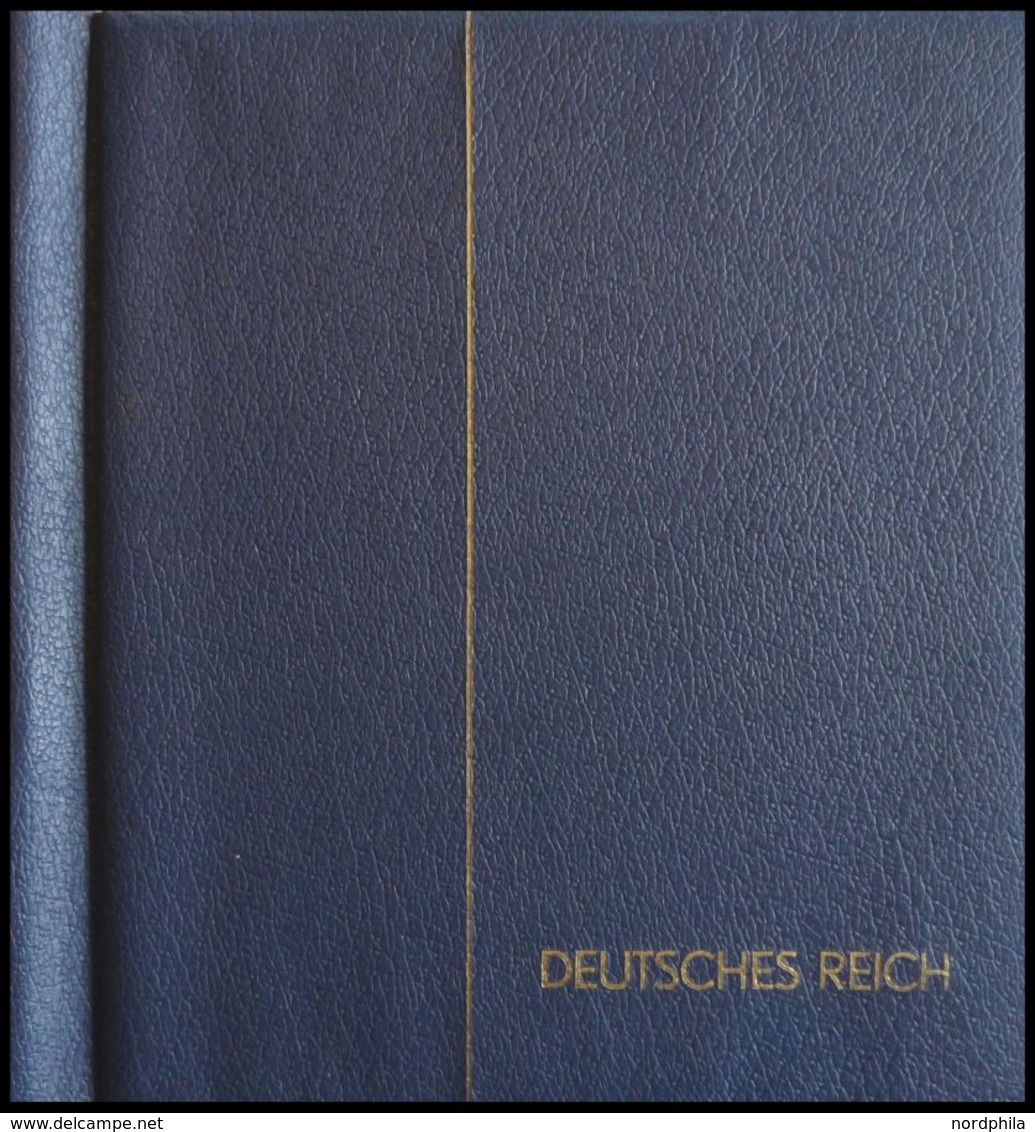 SAMMLUNGEN O,*,** , Leuchtturm Falzlosalbum 1872-1945 Mit Nur Kleineren Werten - Used Stamps