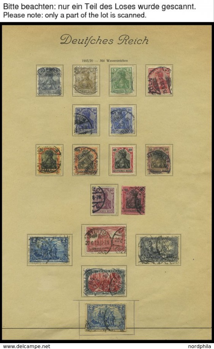 SAMMLUNGEN *,o , 1918-23, Alter Sammlungsteil Inflation, Besichtigen! - Gebraucht