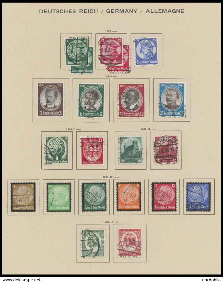 SAMMLUNGEN *,o,(*) , 1930-45 Sammlungsteil Mit Diversen Mittleren Ausgaben, Besichtigen! - Used Stamps