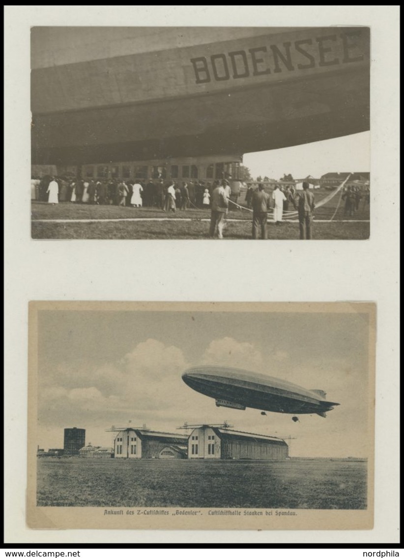 1919, LZ 120 (Bodensee): 8 Verschiedene Originalfotokarten Und 2 Fotos, Prachterhaltung -> Automatically Generated Trans - Other & Unclassified