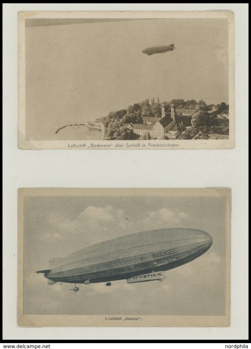 1919, LZ 120 (Bodensee): 8 Verschiedene Originalfotokarten Und 2 Fotos, Prachterhaltung -> Automatically Generated Trans - Other & Unclassified