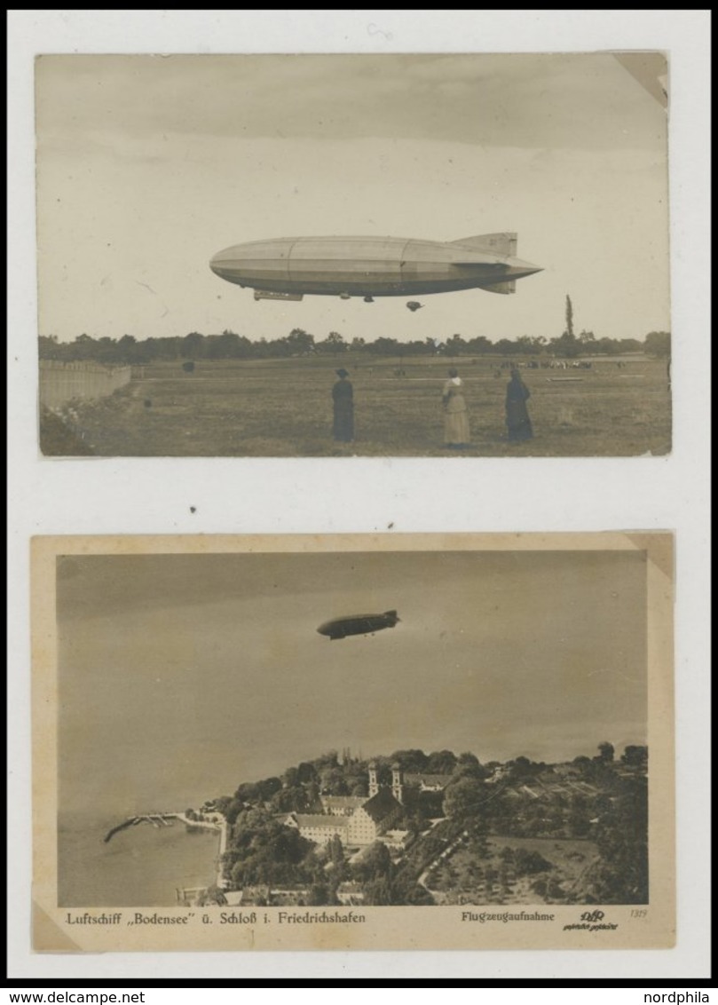 1919, LZ 120 (Bodensee): 8 Verschiedene Originalfotokarten Und 2 Fotos, Prachterhaltung -> Automatically Generated Trans - Sonstige & Ohne Zuordnung