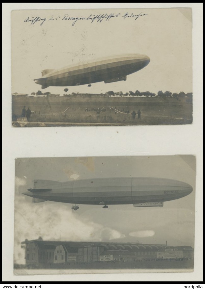 1919, LZ 120 (Bodensee): 8 Verschiedene Originalfotokarten Und 2 Fotos, Prachterhaltung -> Automatically Generated Trans - Other & Unclassified