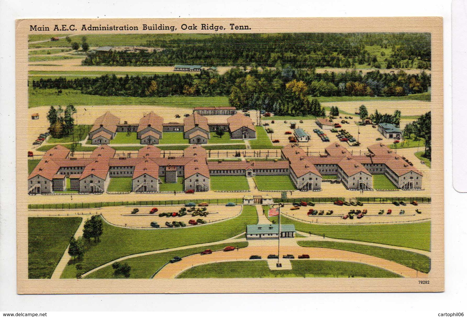 - CPA OAK RIDGE (Tennessee / USA) - Main A.E.C. Administration Building - - Oak Ridge