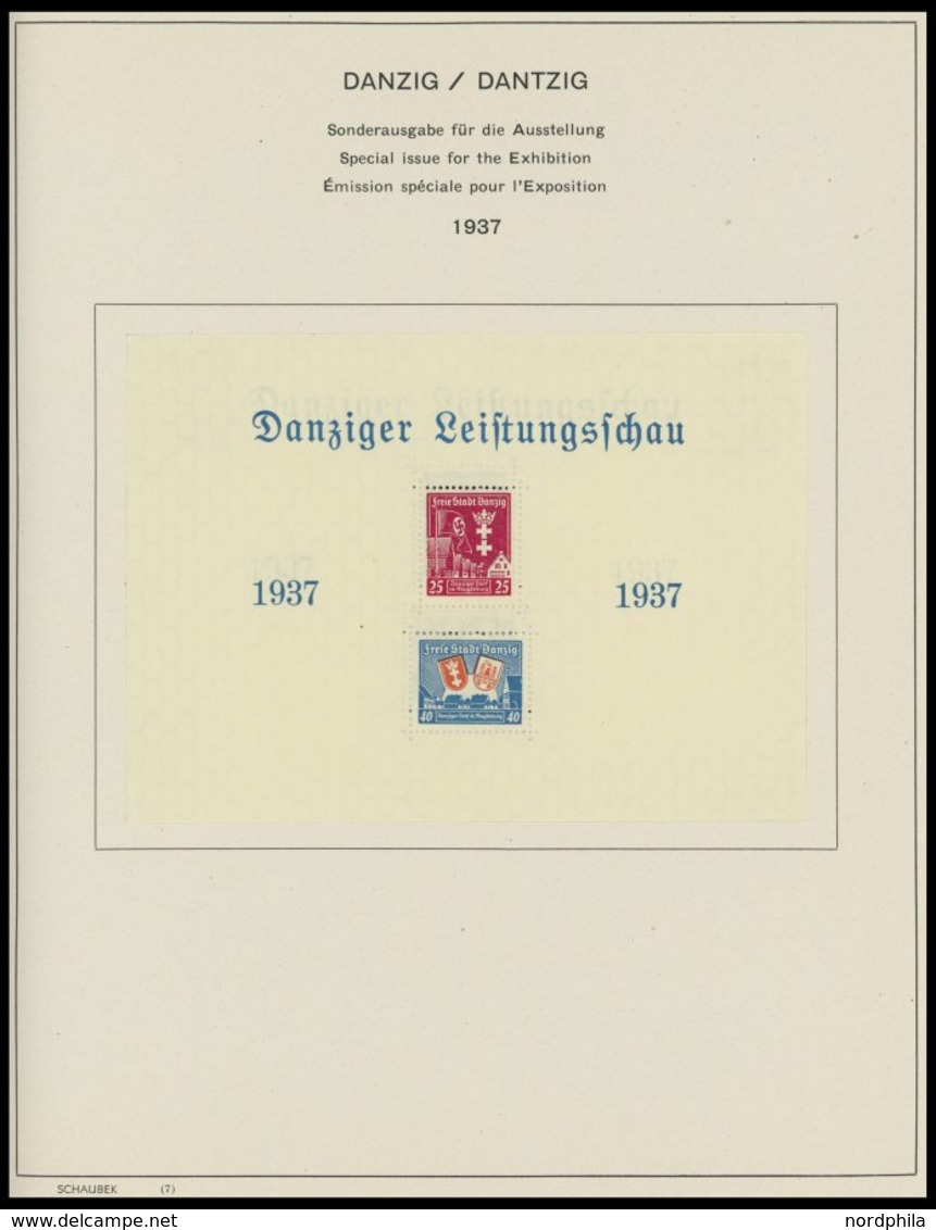 SAMMLUNGEN, LOTS O,* , Reichhaltiger Sammlungsteil Auf Schaubek-Seiten Mit Vielen Guten Mittleren Ausgaben, Fast Nur Pra - Sonstige & Ohne Zuordnung