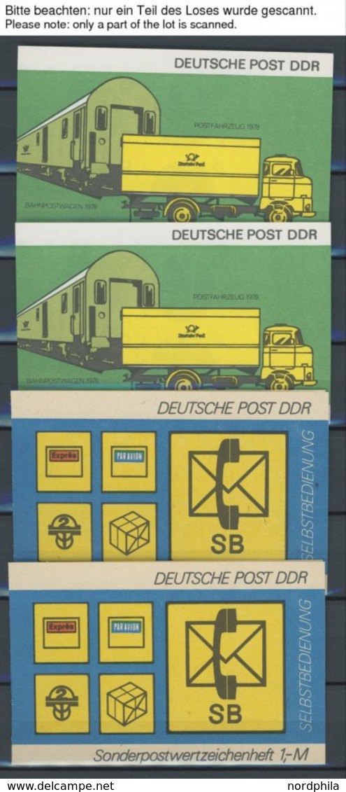 SAMMLUNGEN **,o , Komplette Sammlung DDR Von 1984-90 Im Einsteckbuch, Jeweils Postfrisch Und Gestempelt, Mit Zusammendru - Sammlungen