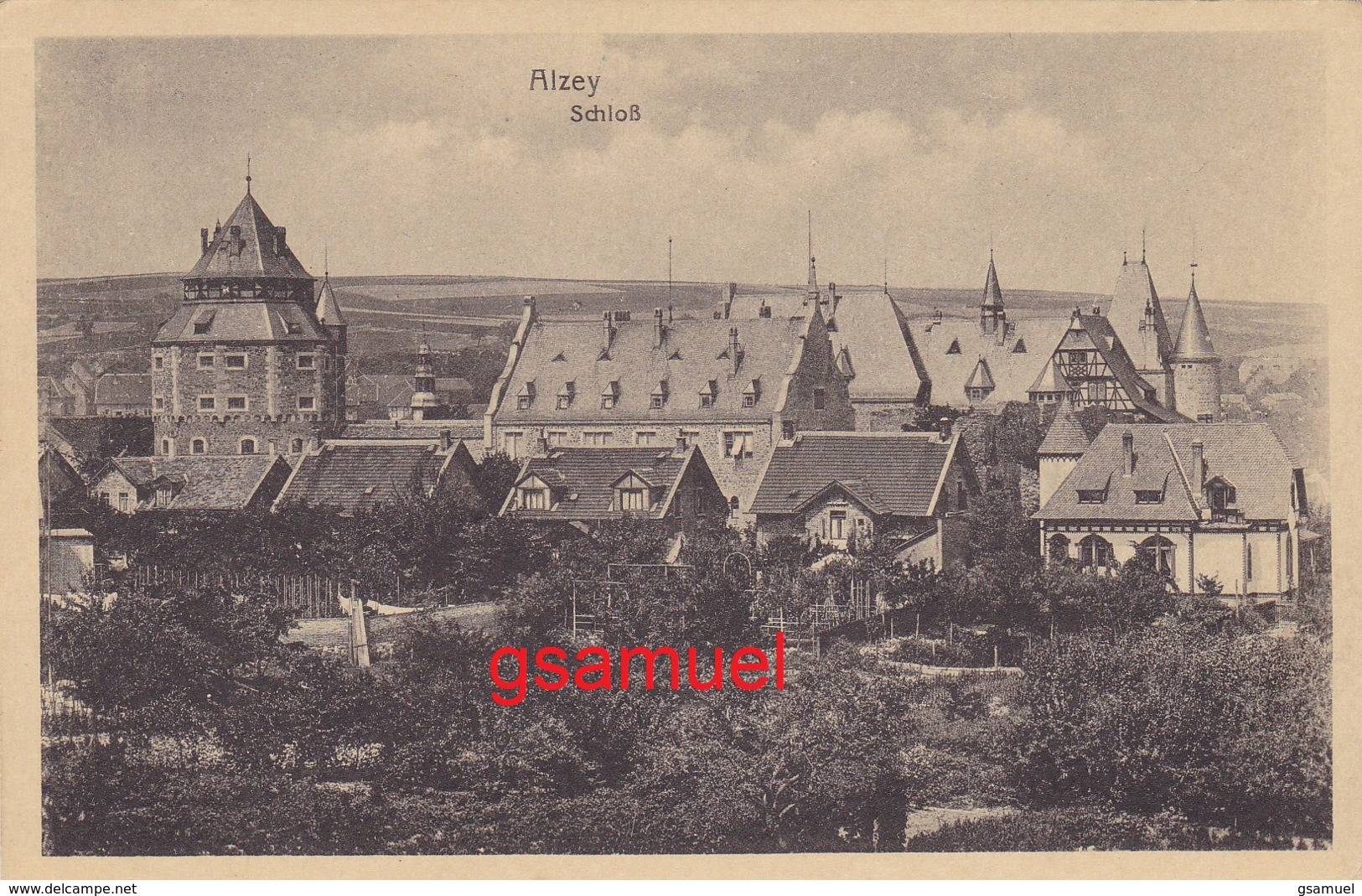 Allemagne  - ALZEY Schlob  - (voir Scan). - Alzey