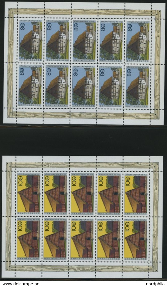 BUNDESREPUBLIK 1772-1833KB **, 1995, 55 Zehnerbogen Komplett, Pracht, Mi. 900.- - Autres & Non Classés