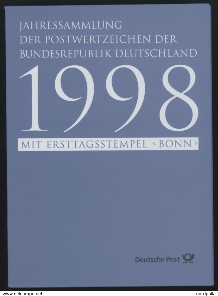 JAHRESSAMMLUNGEN Js 6 BrfStk, 1998, Jahressammlung, Pracht, Mi. 130.- - Otros & Sin Clasificación