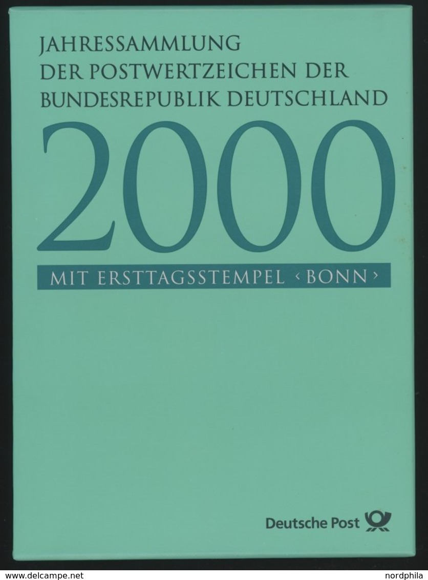 JAHRESSAMMLUNGEN Js 8 BrfStk, 2000, Jahressammlung, Pracht, Mi. 130.- - Other & Unclassified