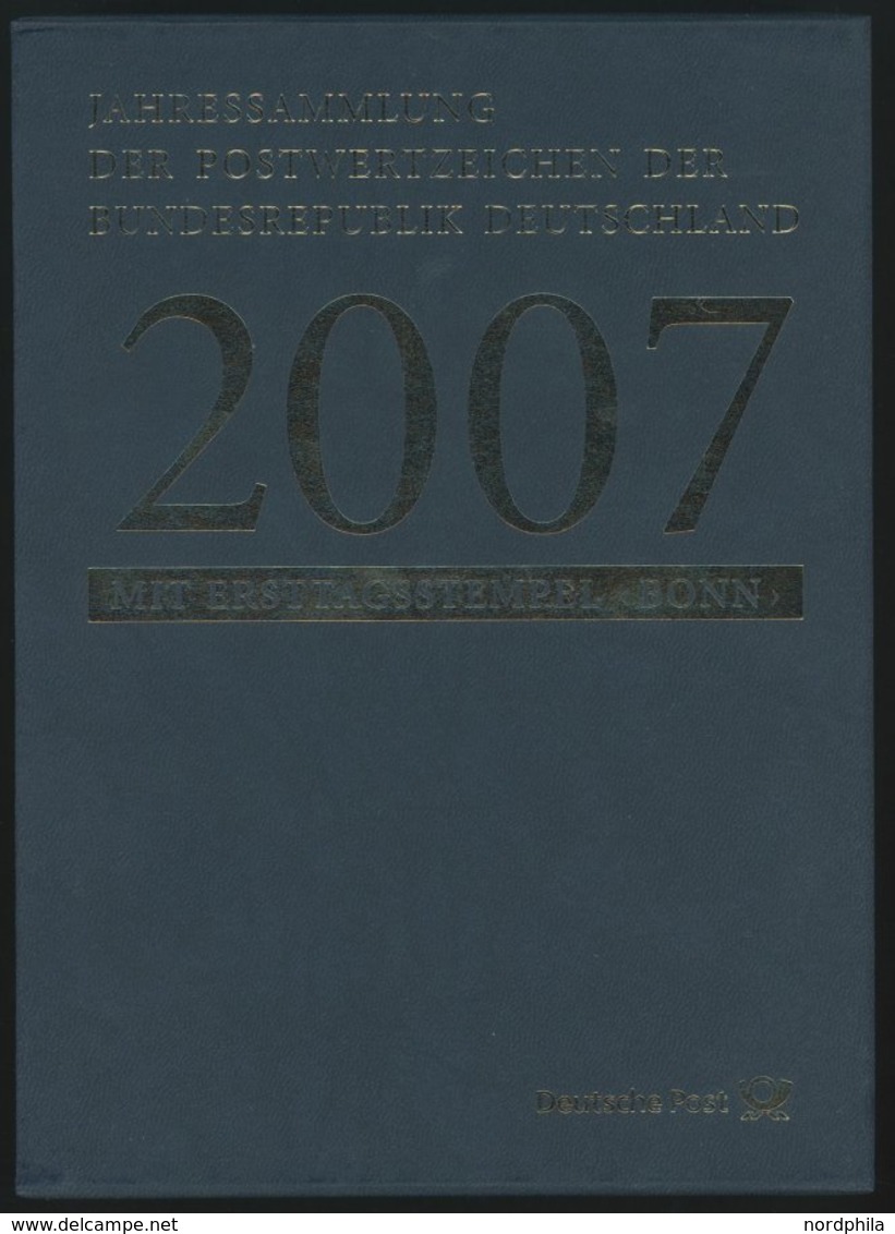 JAHRESSAMMLUNGEN Js 15 BrfStk, 2007, Jahressammlung, Pracht, Mi. 140.- - Other & Unclassified