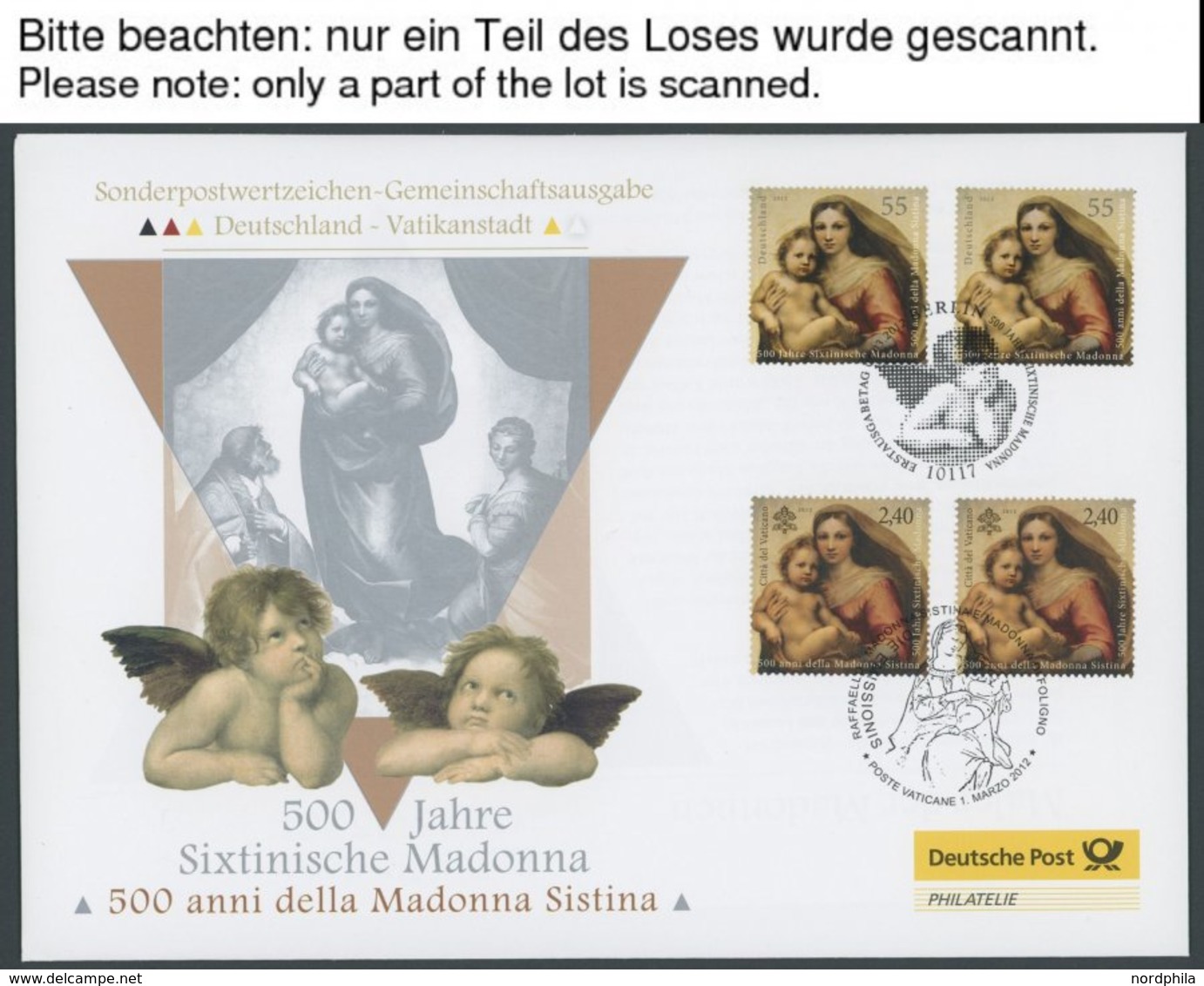 JAHRGÄNGE 2900-71 BRIEF, 2012, Kompletter Jahrgang Auf FDC`s Im Deutschland Exklusiv-Album Mit Schuber, Pracht - Autres & Non Classés