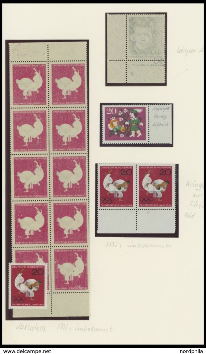 SAMMLUNGEN **, 1954-70, Postfrische Sammlung Bundesrepublik Ab Mi.Nr. 197 Im SAFE Falzlosalbum, In Den Hauptnummern Komp - Used Stamps