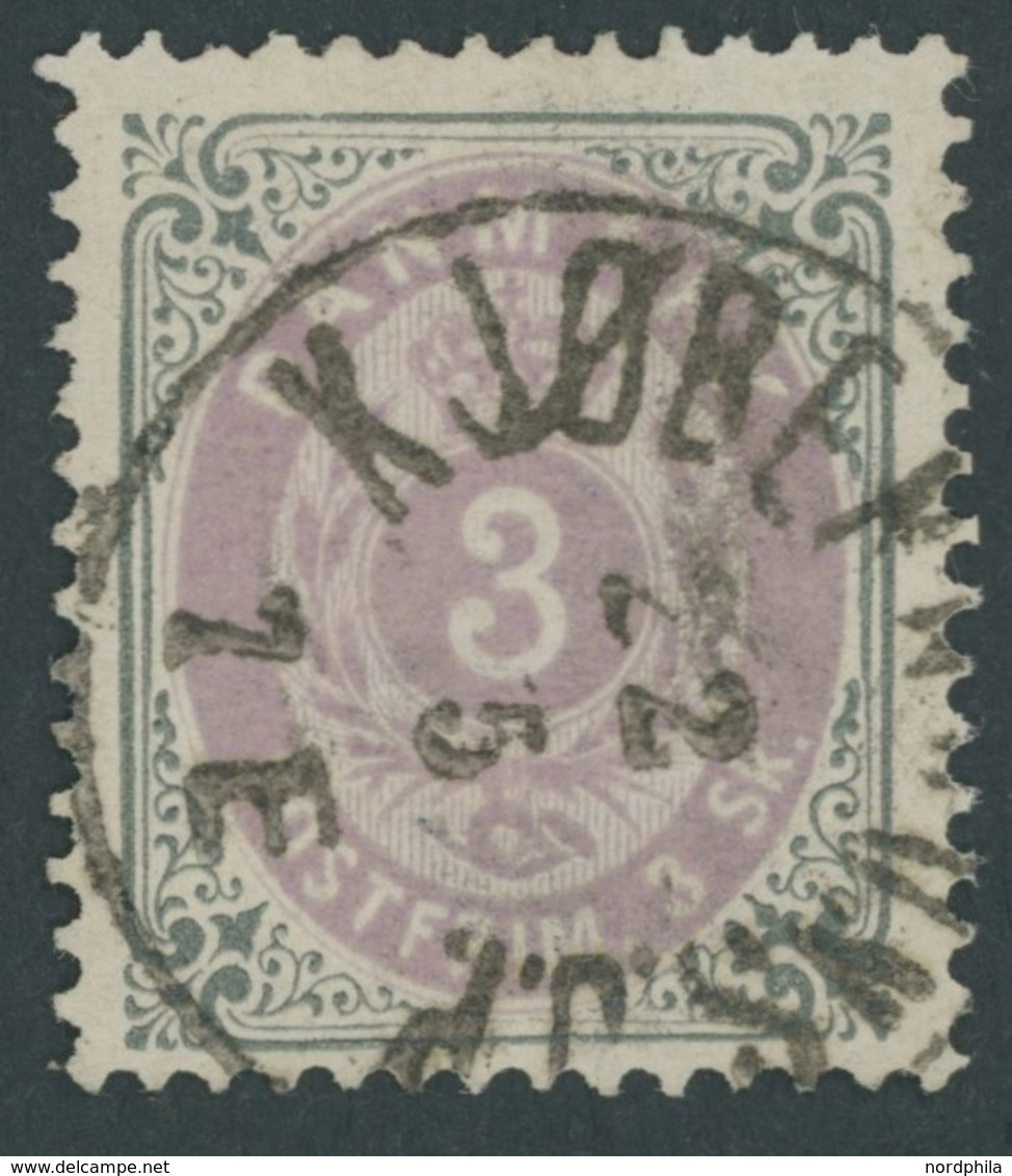 1871, 3 S. Grau/lila, Kabinett -> Automatically Generated Translation: 1871, 3 S. Grey / Lilac, Superb In Every Respect  - Used Stamps