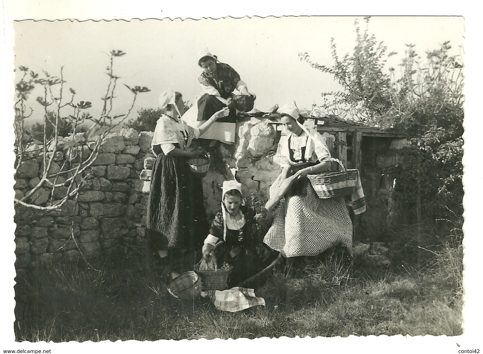 84 PERNES LES FONTAINES COMTADINES COSTUMES DE PAYS FOLKLORE VAUCLUSE - Pernes Les Fontaines