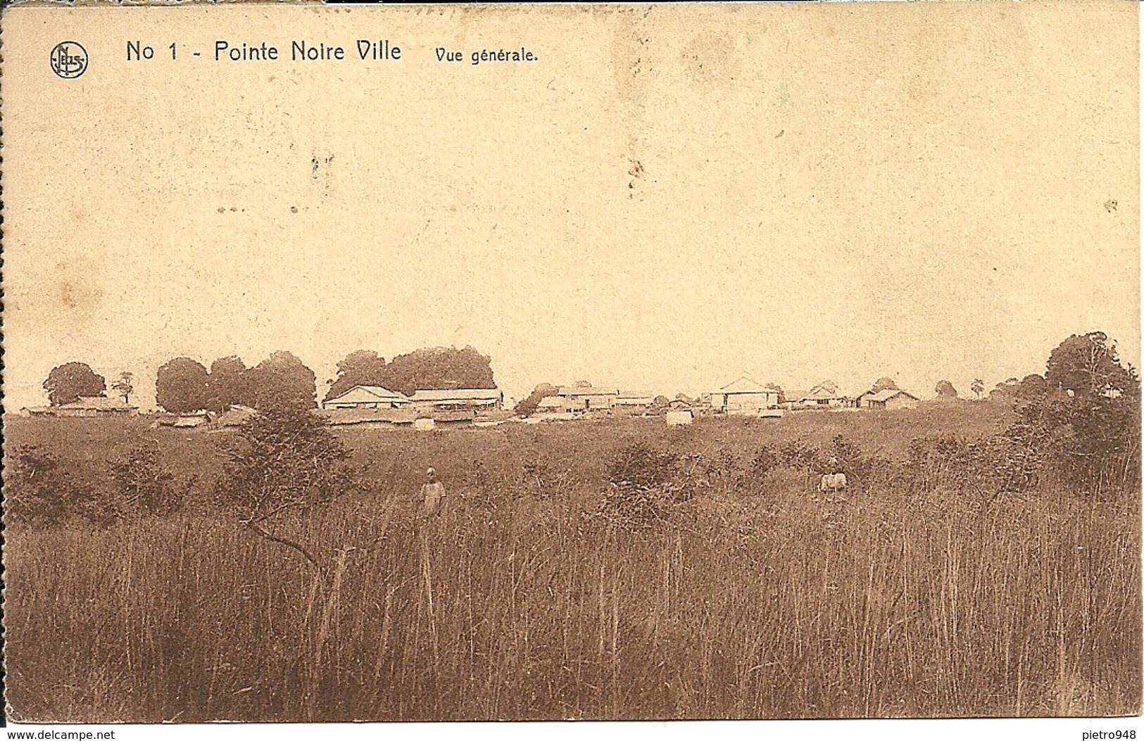 Pointe Noire (Congo, Afrique Equatoriale Francaise) La Ville, Vue Generale, General View - Pointe-Noire