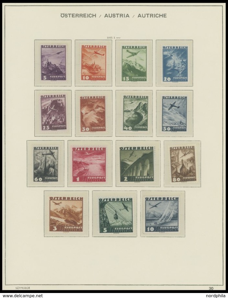 SAMMLUNGEN *,** , fast nur ungebrauchte Sammlung Österreich von 1916-1937 mit vielen guten mittleren Ausgaben, einiges d