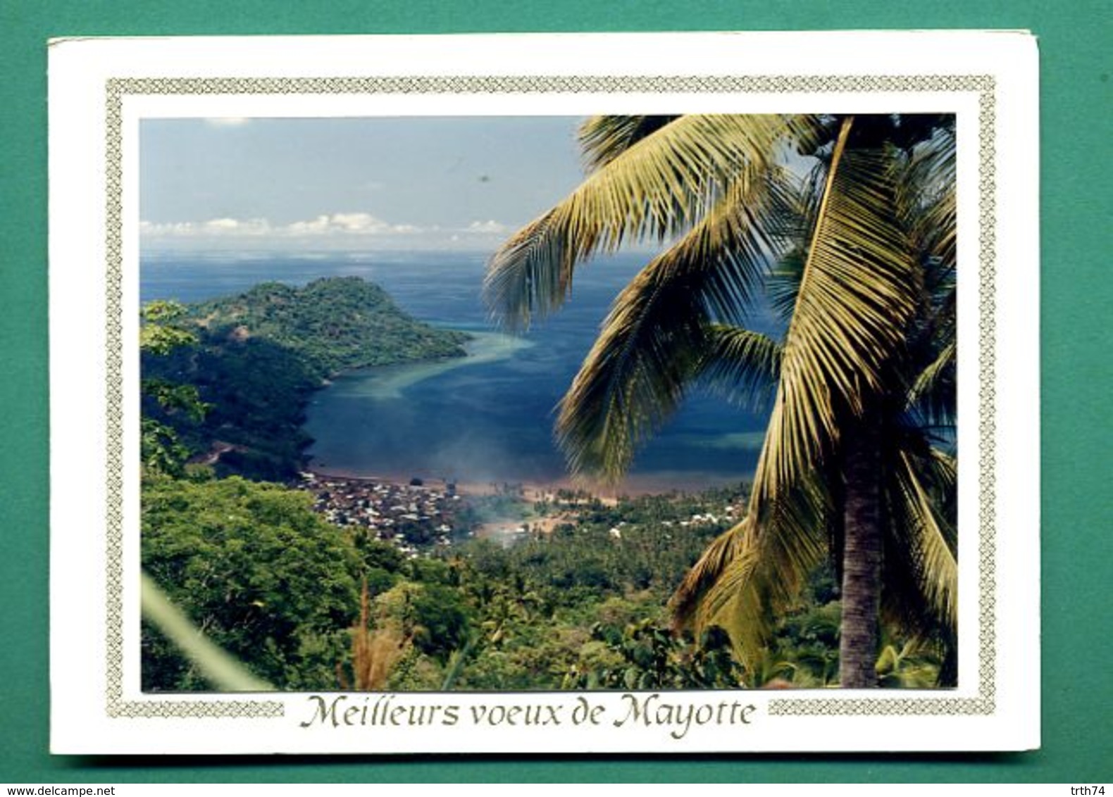Mayotte Meilleurs Voeux ( Carte De Voeux ) - Mayotte