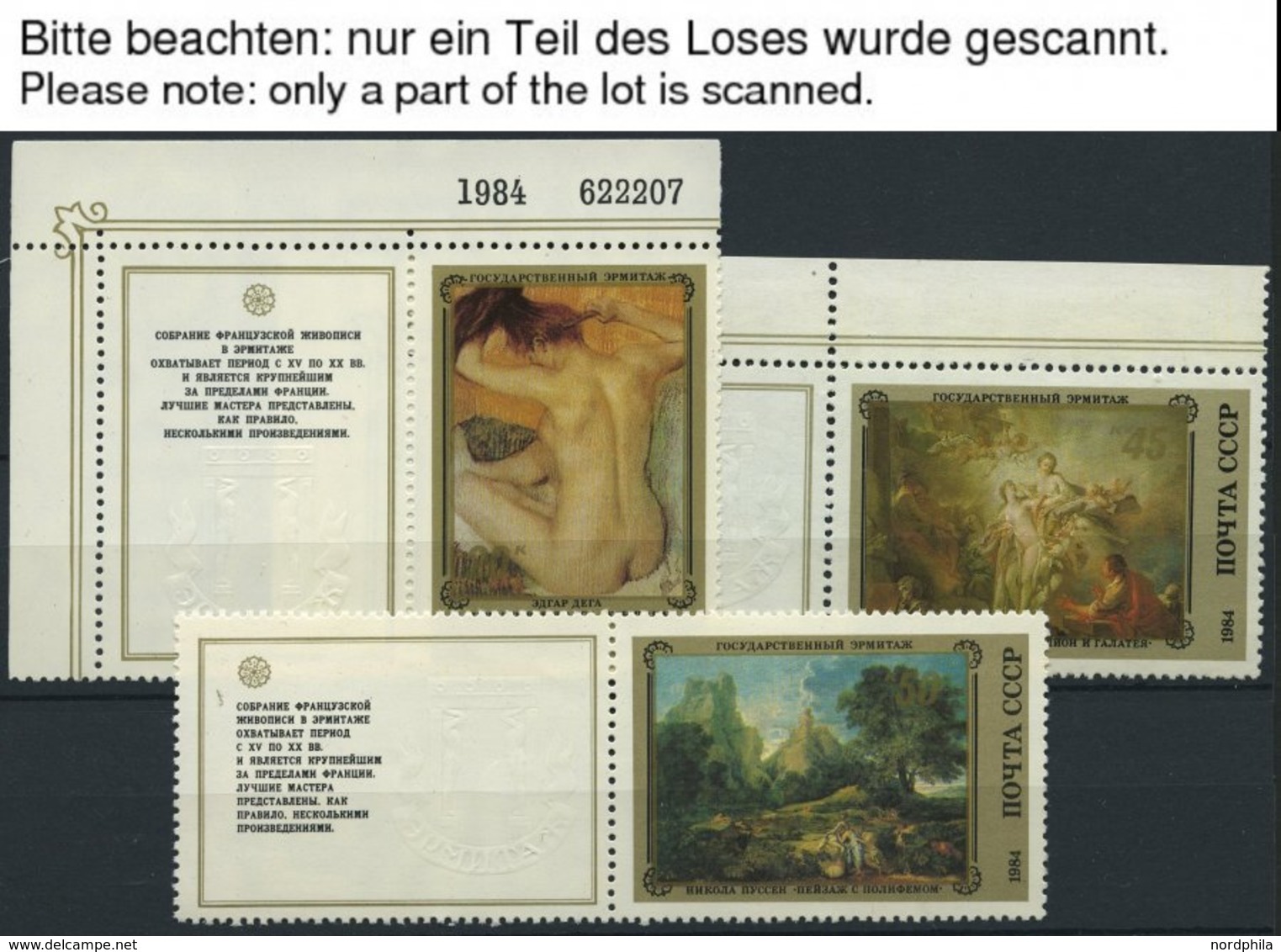 SAMMLUNGEN, LOTS **, 1974-91, Partie Fast Nur Kompletter Ausgaben, Mit Zierfeldern, Bogen- Bzw. Bogenteilen Und Kleinbog - Autres & Non Classés