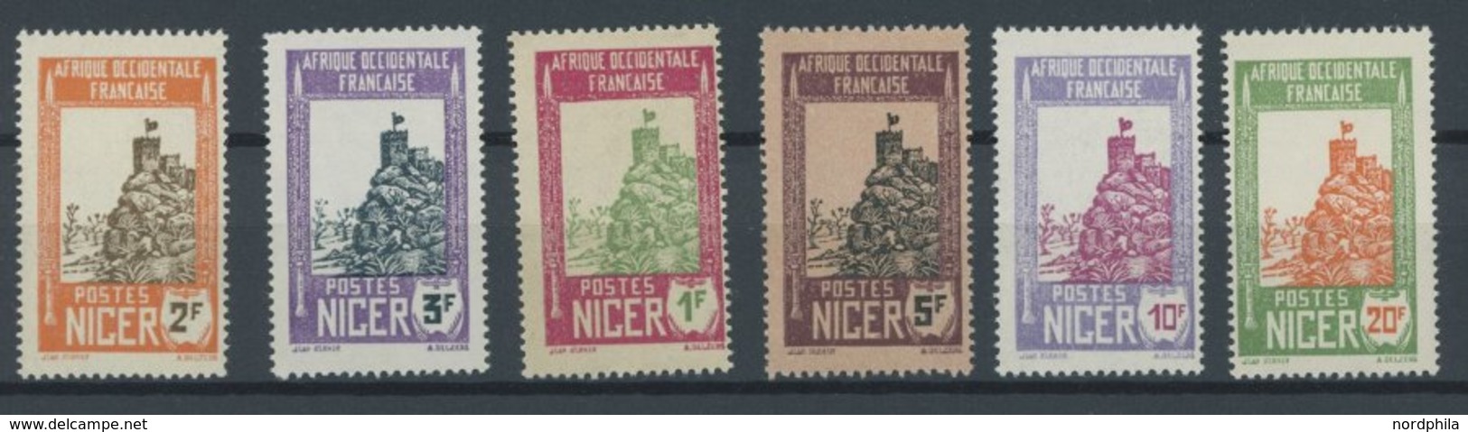 NIGER 29-53 **, 1926, Landschaften, Postfrischer Prachtsatz - Sonstige & Ohne Zuordnung