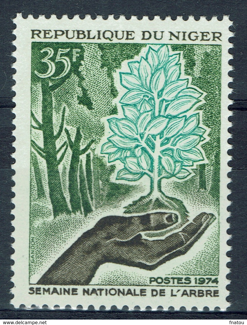 Niger, Week Of The Tree, 1974, MNH VF - Niger (1960-...)