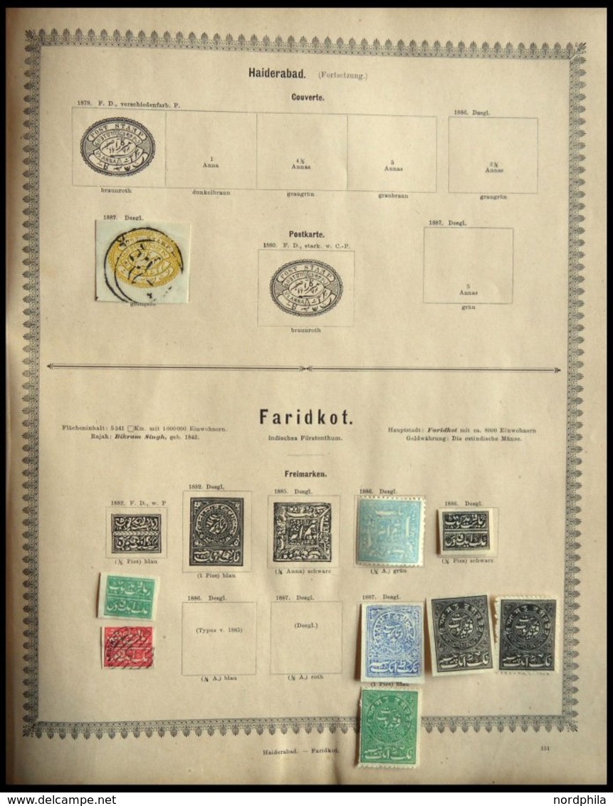 SLG. ALLE WELT o,* , Schaubek`s illustriertes Briefmarken-Album von Gebrüder Senf (Album lädiert, Rücken fehlt), die deu