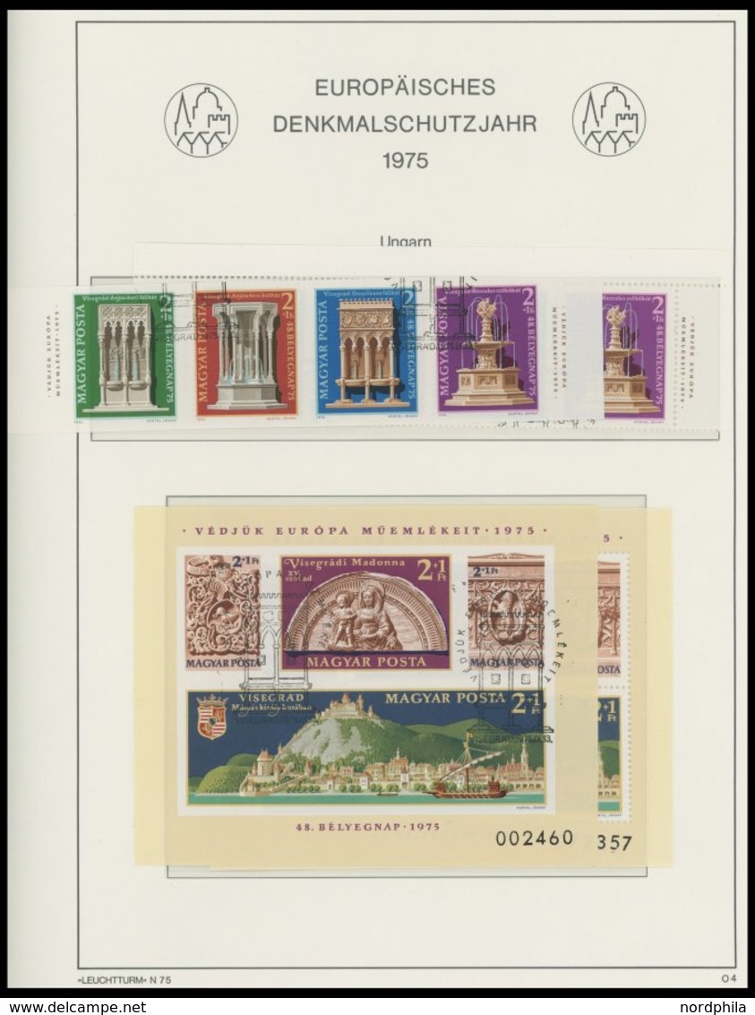 EUROPA UNION O, 1952-76, Fast Komplette Gestempelte Sammlung Sympathie- Und Mitläuferausgaben Und KSZE Mit Gezähnten Und - Collections