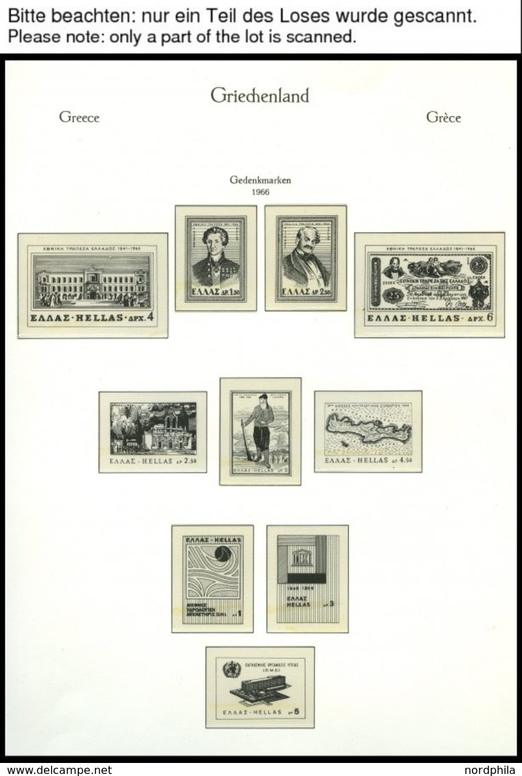 VORDRUCKE Griechenland 1966-74, Neuwertiger KA-BE-Falzlostext - Autres & Non Classés