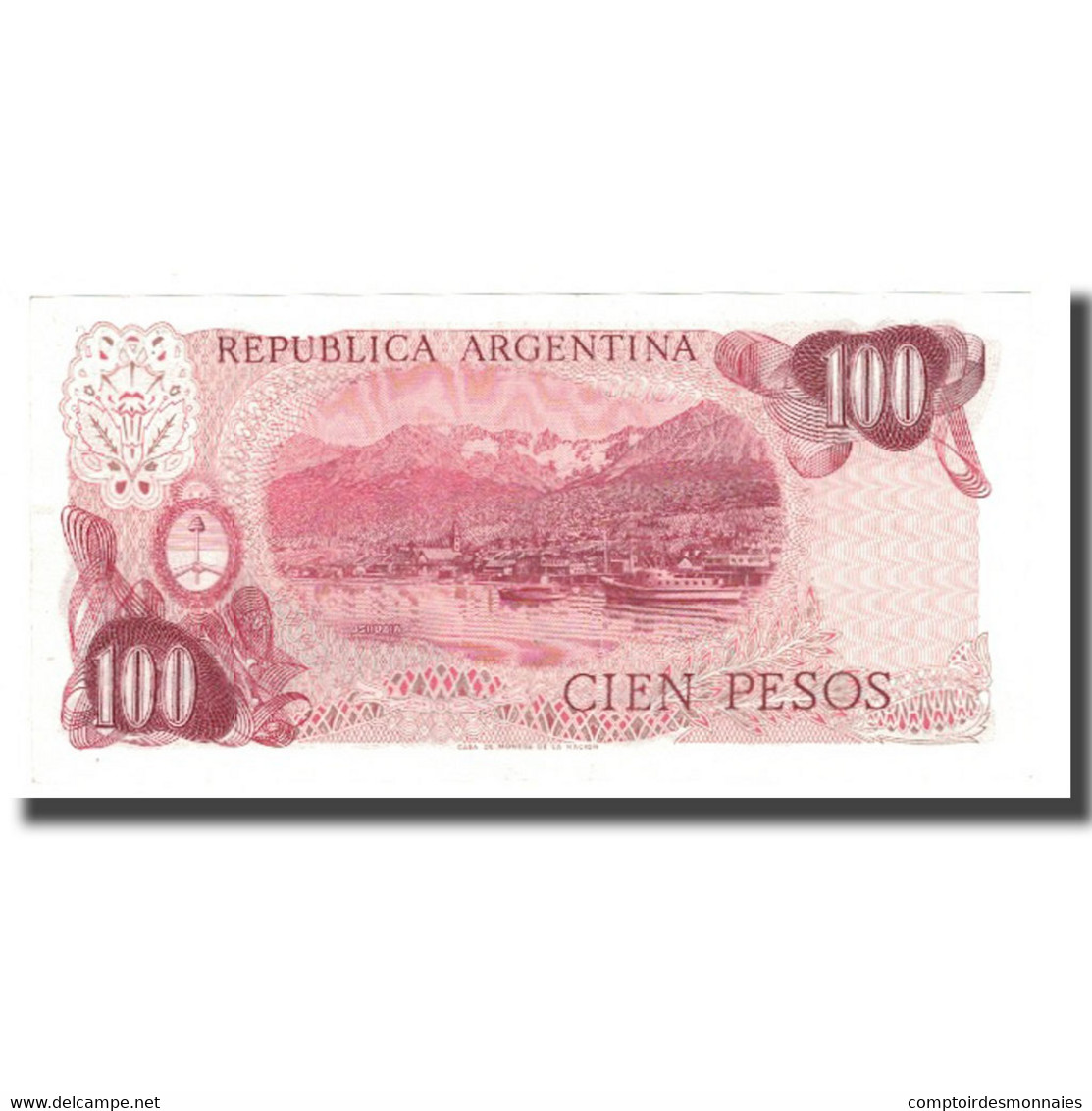 Billet, Argentine, 100 Pesos, Undated (1976-78), KM:302a, SUP - Argentine