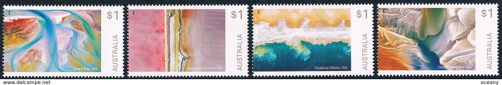 Australie - Beauté Des Paysages 4625/4628 (année 2018) ** - Neufs