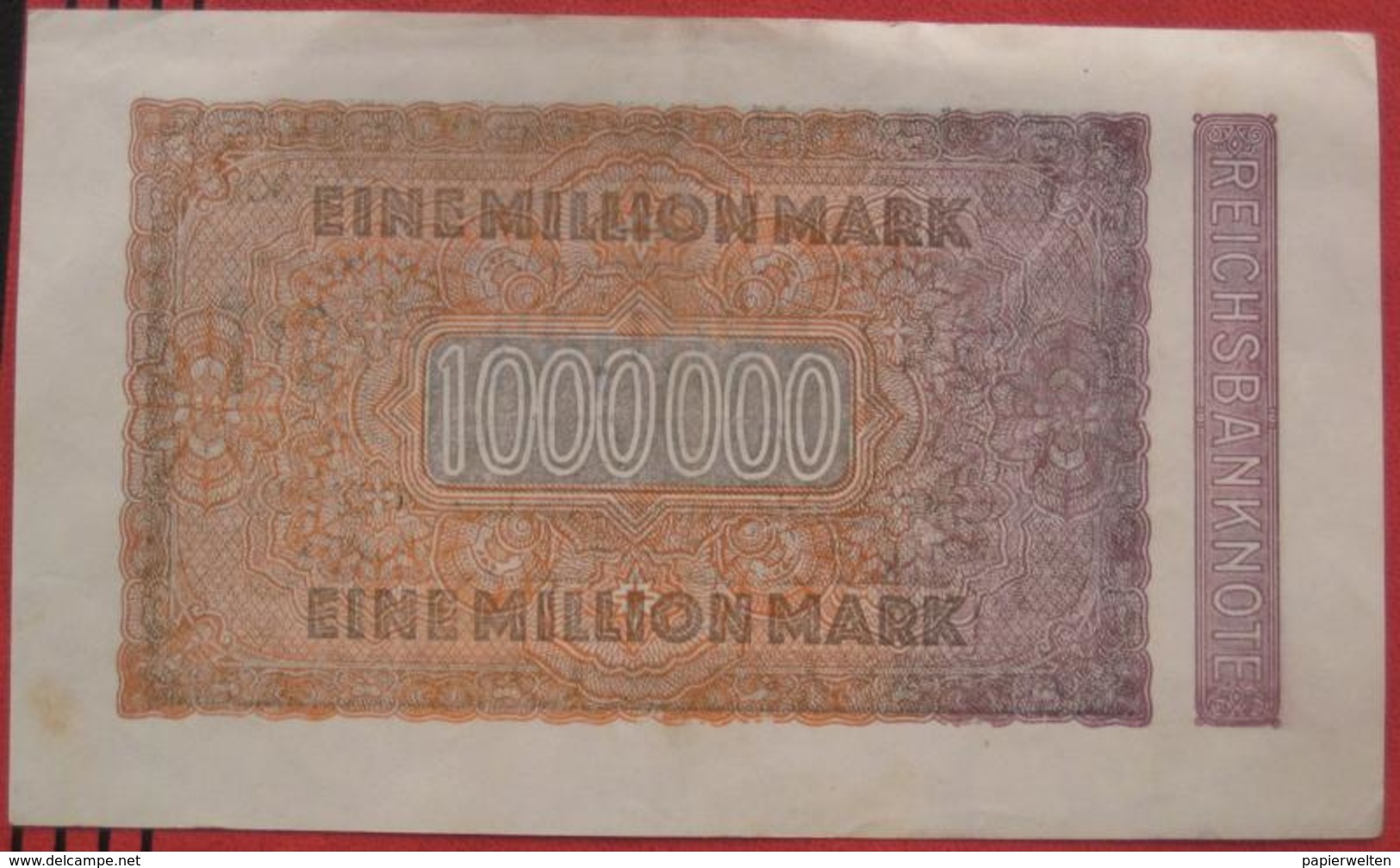 1000000 Mark 25.7.1923 (WPM 93) 1 Million - 1 Miljoen Mark