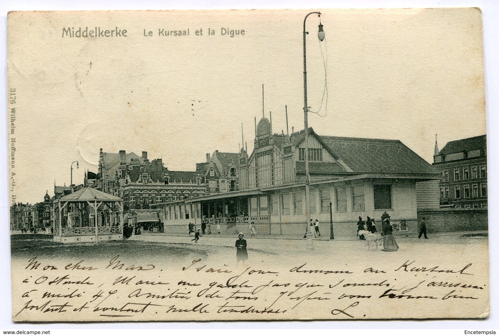 CPA - Carte Postale - Belgique - Middelkerke - Le Kursaal Et La Digue - 1904 (M8242) - Middelkerke