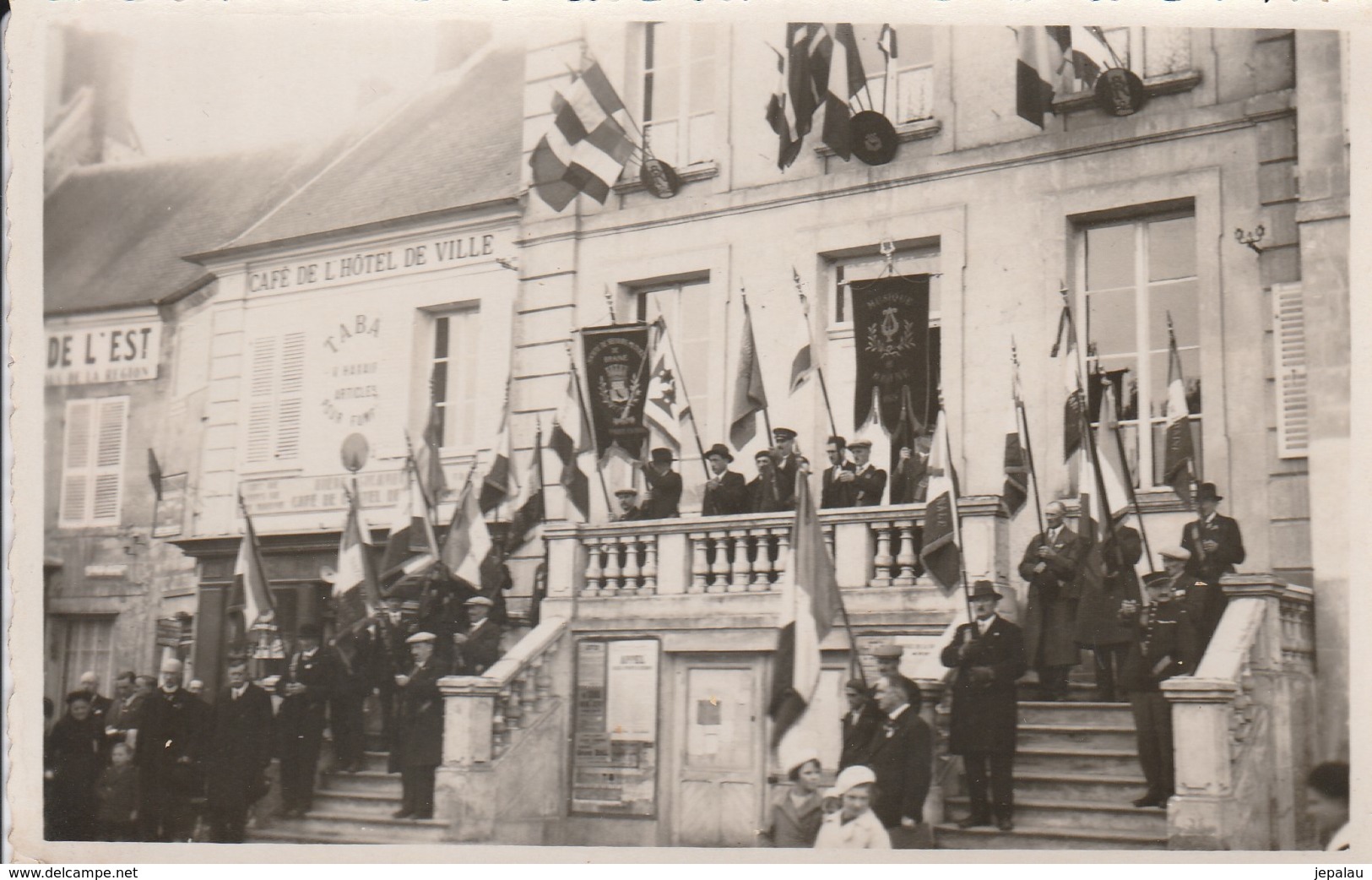 Braine (Aisne) - Fête De L'U N C / Hôtel De Ville ( Octobre 1936 ) - Autres & Non Classés
