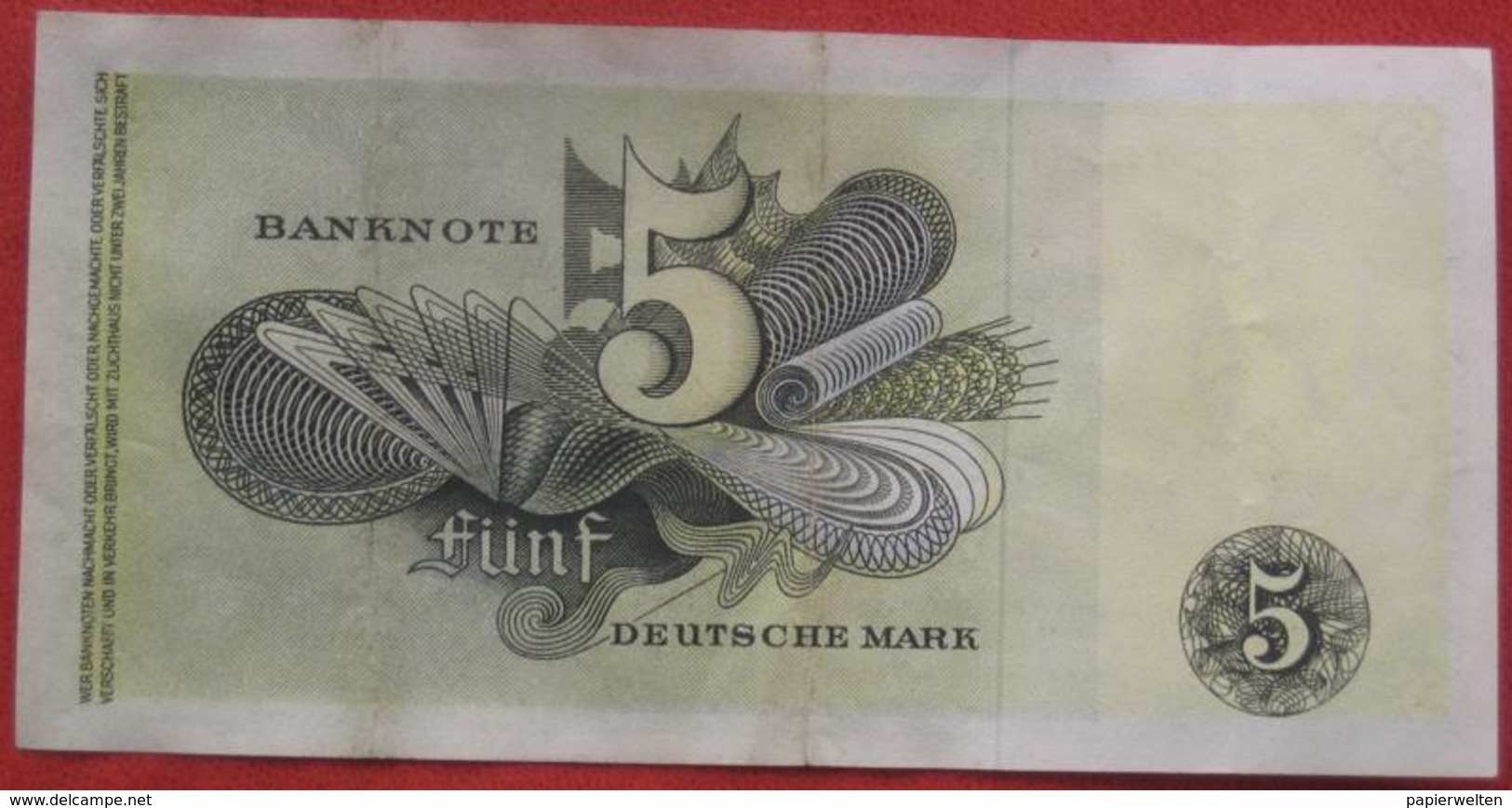 5 Deutsche Mark 9.12.1948 (WPM BRD 13) Bank Deutscher Länder - 5 Deutsche Mark