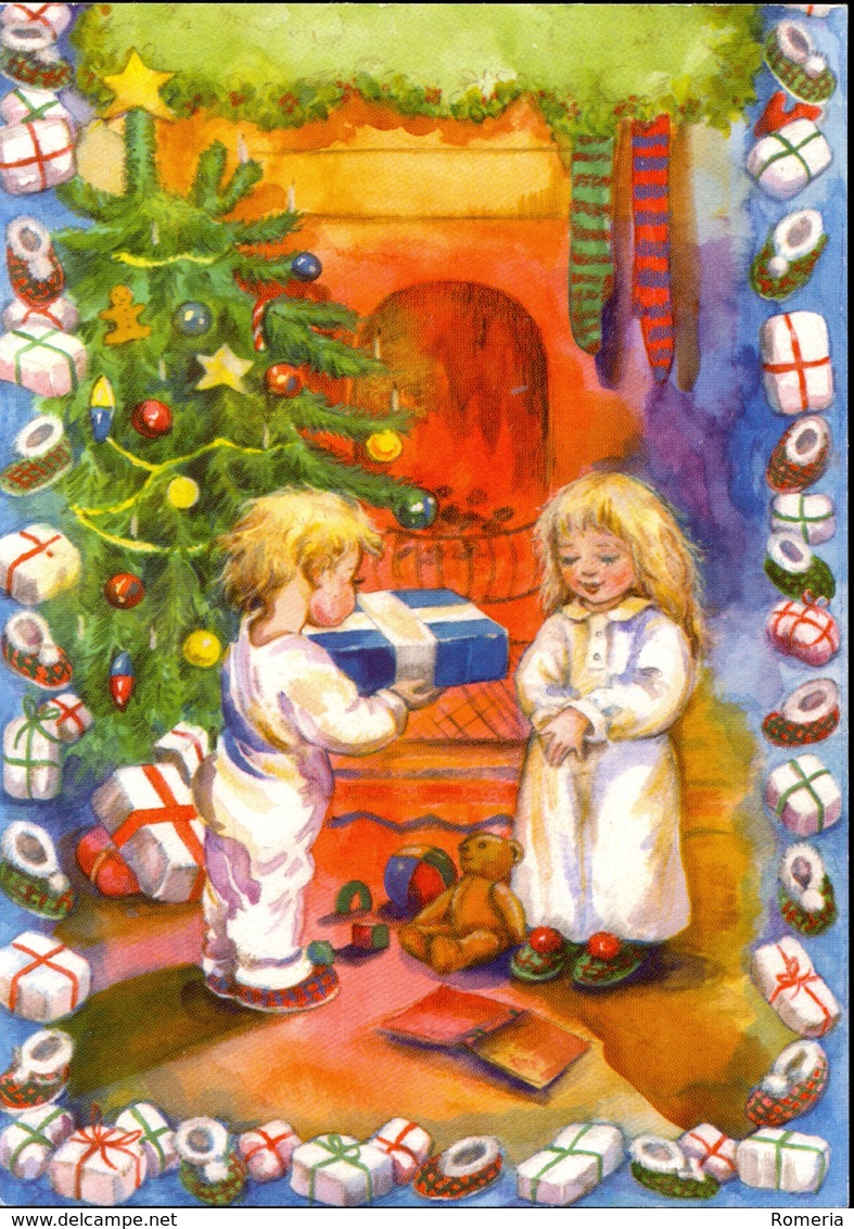 Carte Finlandaise De Noël Et Nouvelle Année - God Jul Och Gott Nytt Ar - Tampereen Paperikonttori Oy. Finland - 6353 - Santa Claus