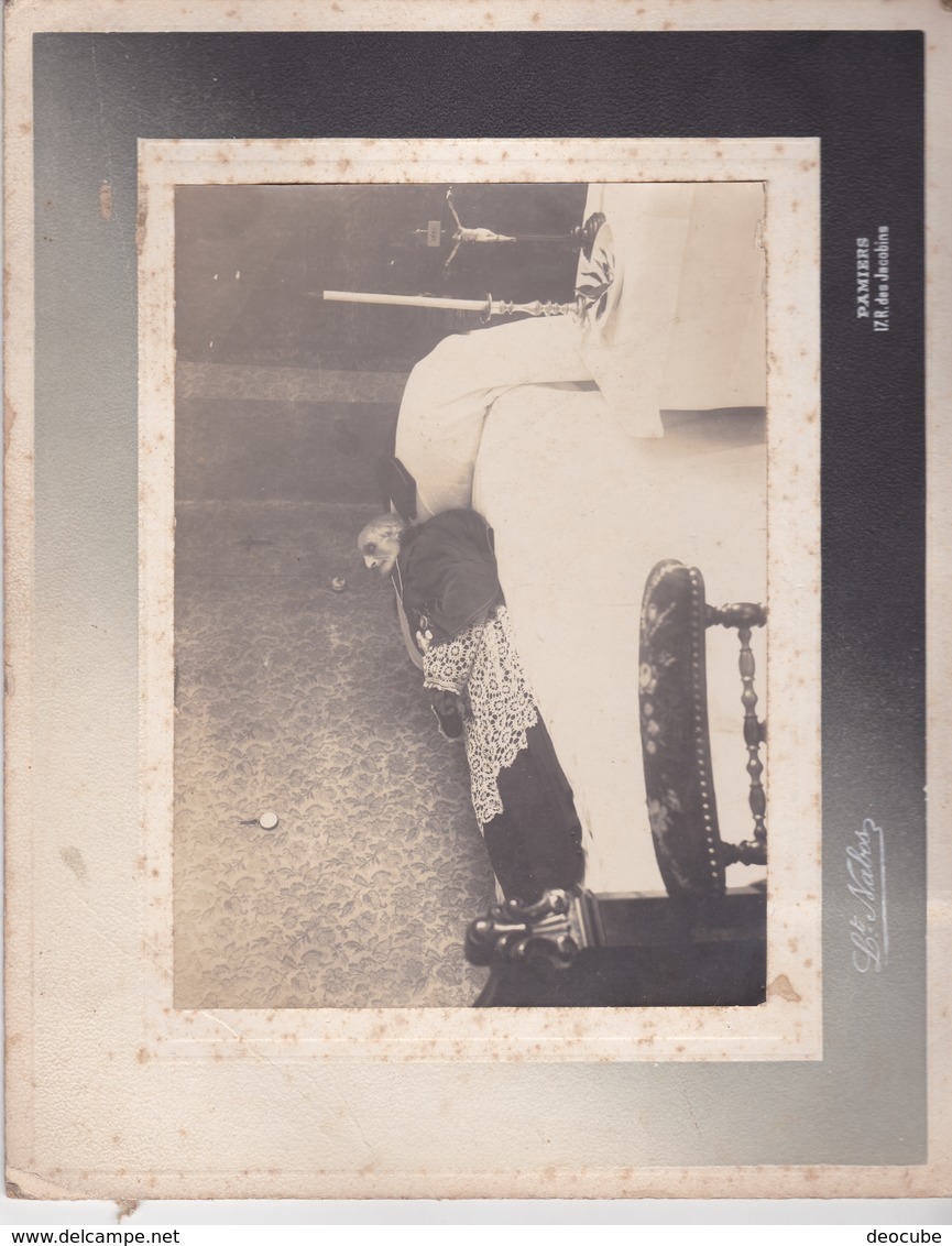 PHOTOGRAPHIE POST MORTEM RELIGIEUX DE PAMIERS DEBUT DU SIECLE - Anonyme Personen