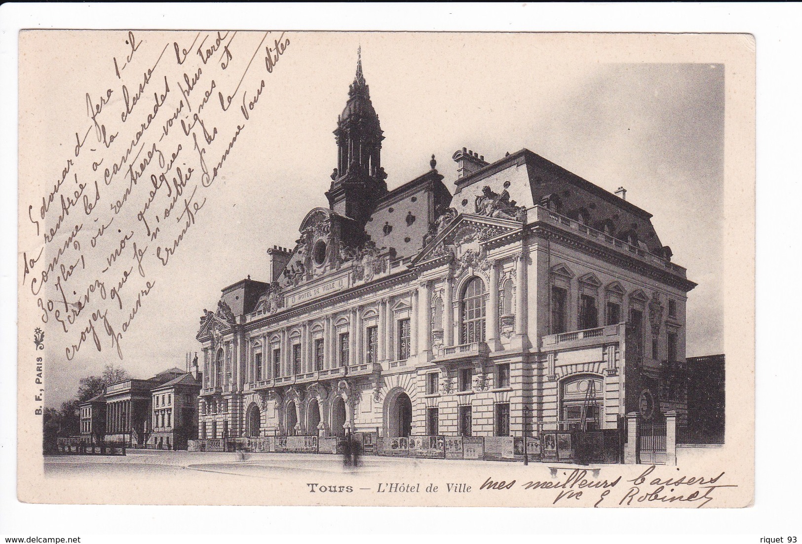 Tours - L'Hôtel De Ville - Tours