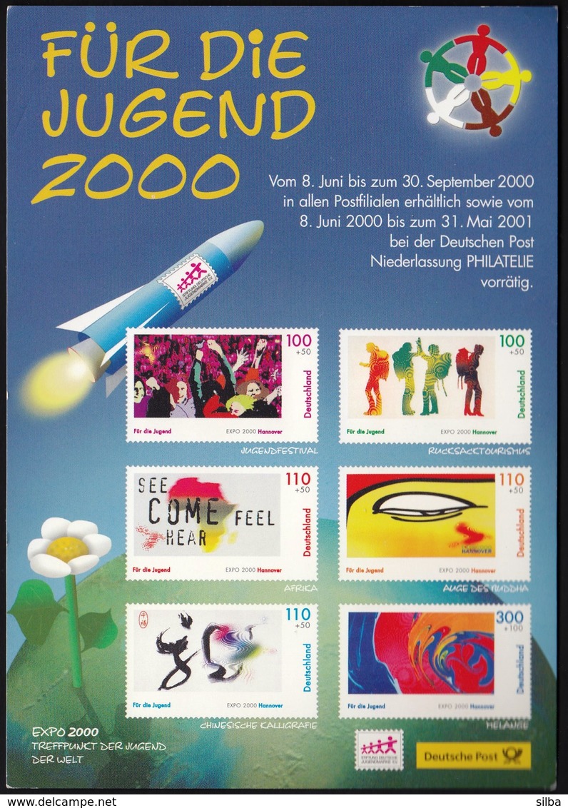 Germany 2000 / Fur Die Jugend / For Youth / Rocket / EXPO 2000 - Other & Unclassified