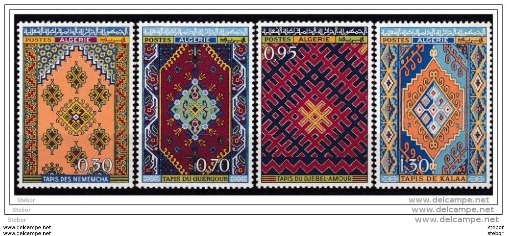 Algerije Nr 463/466 **, Zeer Mooi Lot Krt 3449 - Collections (sans Albums)