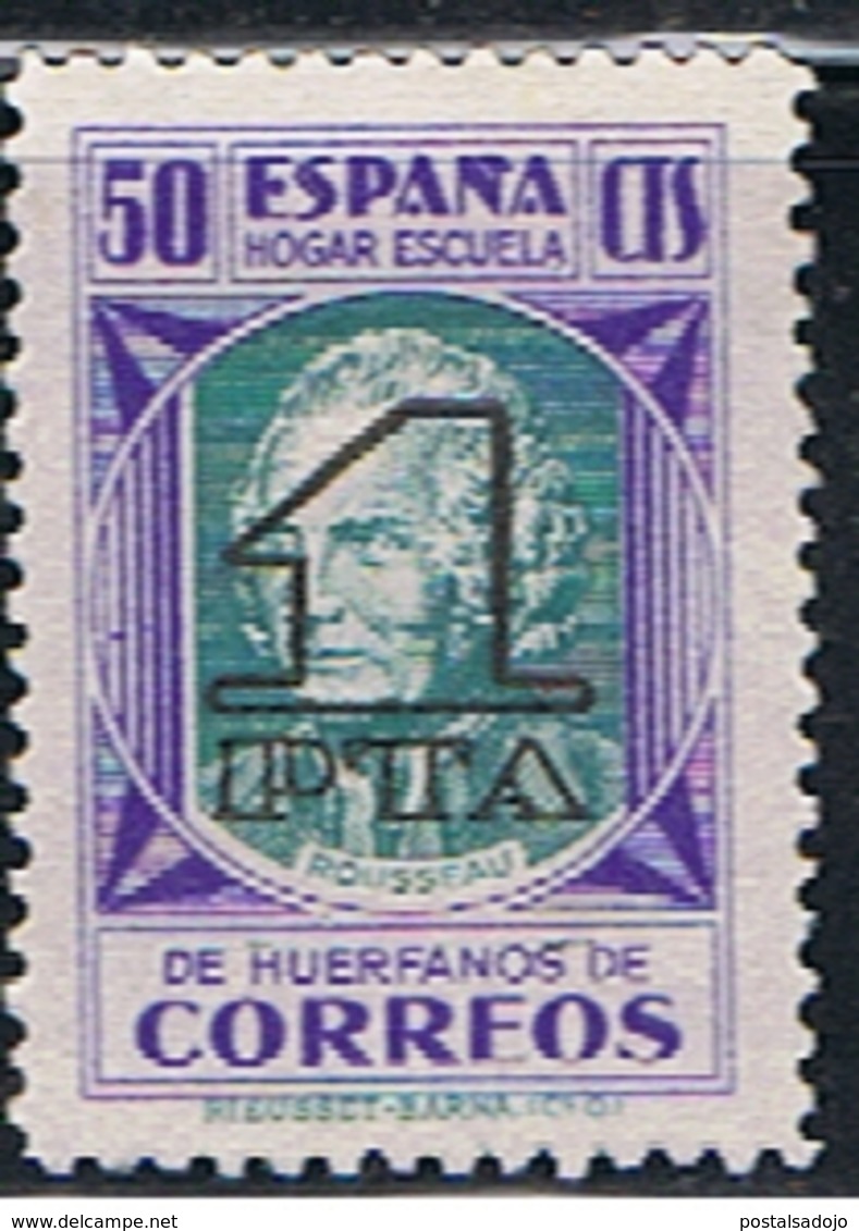 (3E 141) ESPAÑA  // YVERT 65 // EDIFIL 28 // 1938 - Beneficiencia (Sellos De)