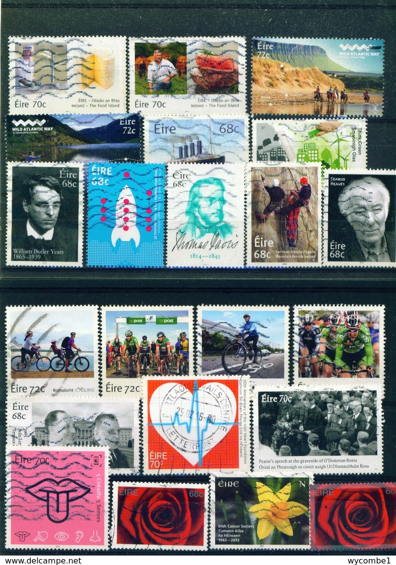 IRELAND - Collection Of 1900 Different Postage Stamps - Collections, Lots & Series