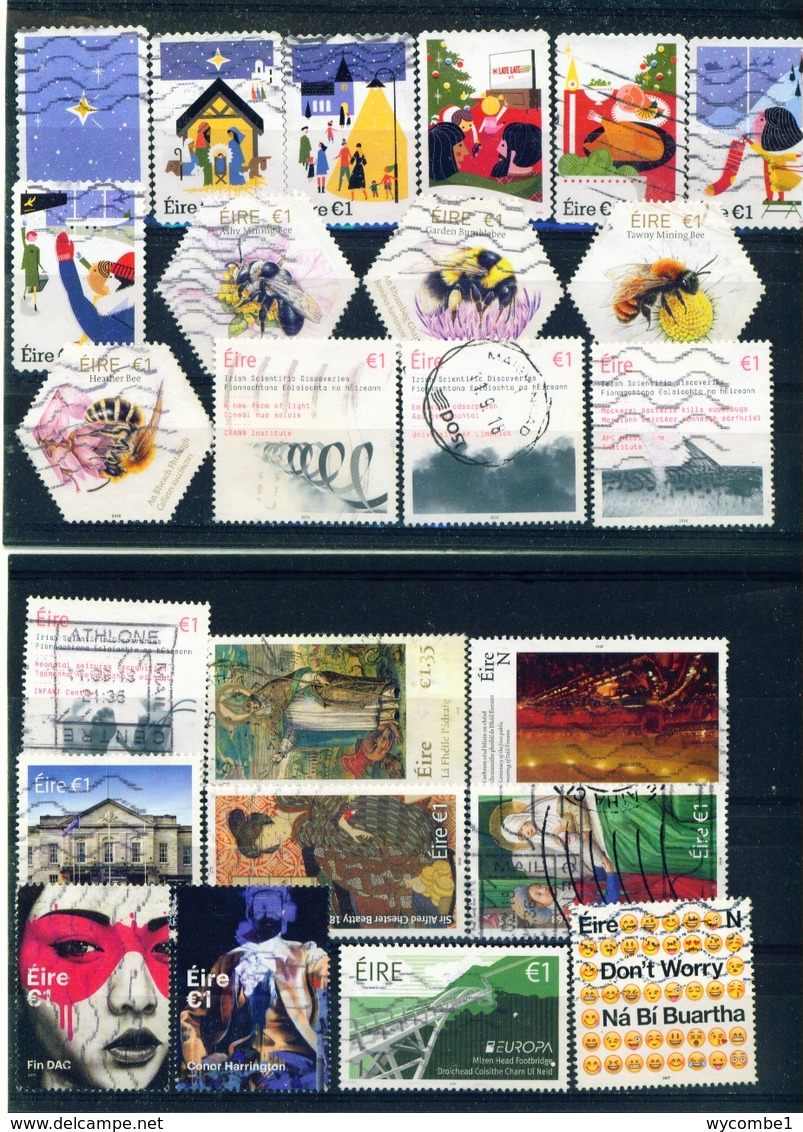 IRELAND - Collection Of 1350 Different Postage Stamps - Verzamelingen & Reeksen