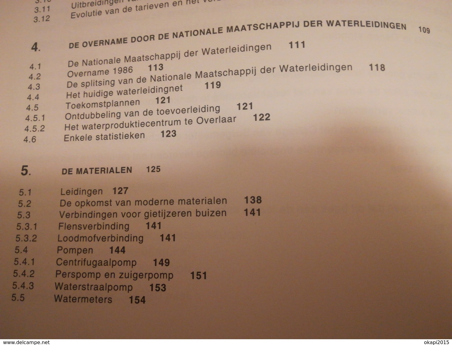 100 JAAR WATERLEIDING TE TIENEN 1894 -  1994 BOEK GESCHIEDENIS RÉGIONALISME BELGIË