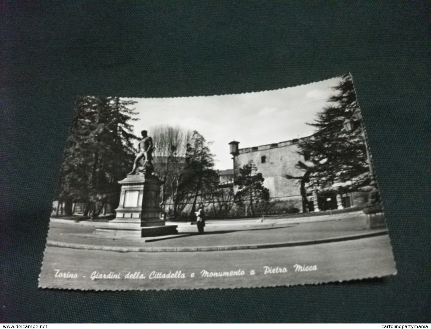 TORINO GIARDINI DELLA CITTADELLA E MONUMENTO A PIETRA MICCA - Parks & Gärten